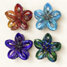 Fashion Alley 7.5 Cm Hair Claw For Women Pack Of 12 Pc