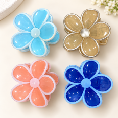 Fashion Alley 7.5 Cm Hair Claw For Women Pack Of 12 Pc