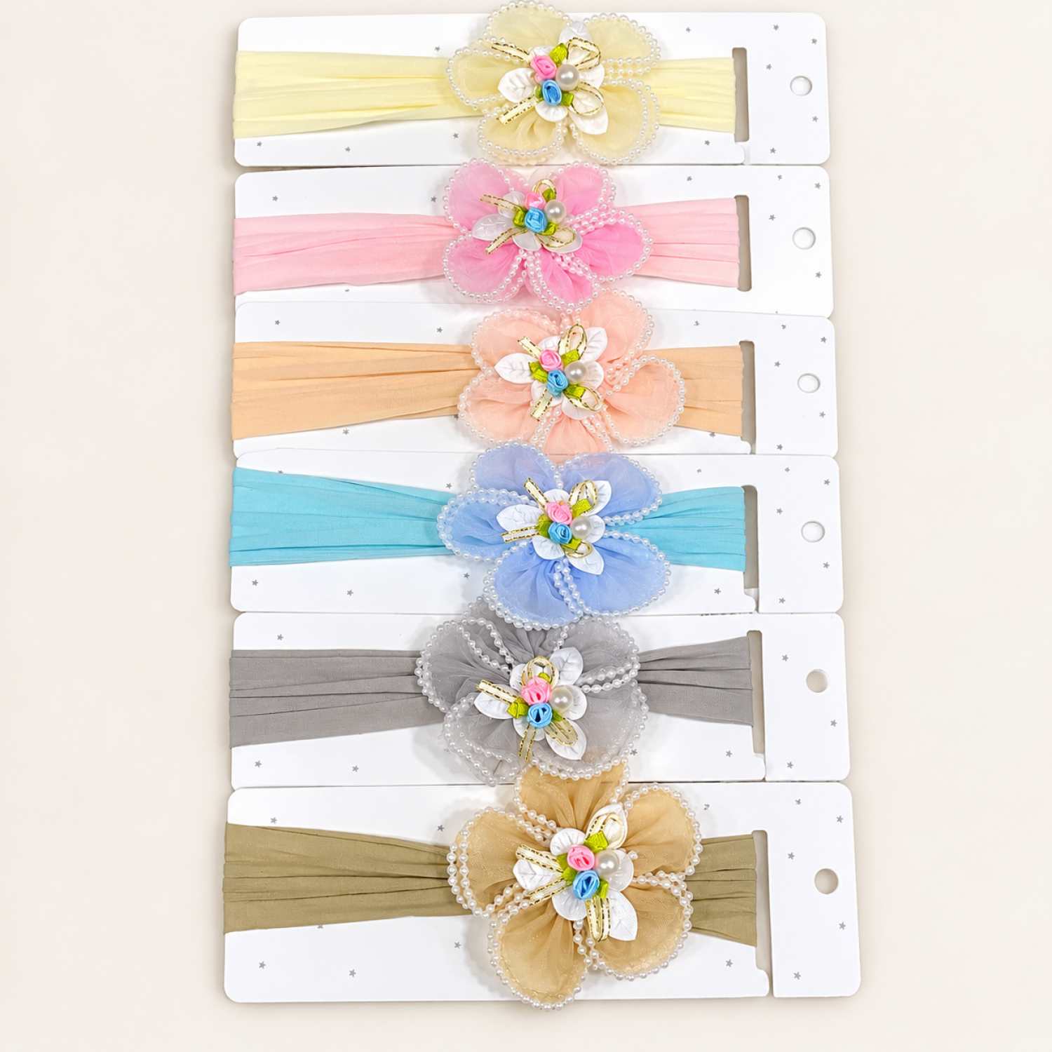 Fashion Alley New Born Baby Hair Band For Kids Pack Of 12 Pc
