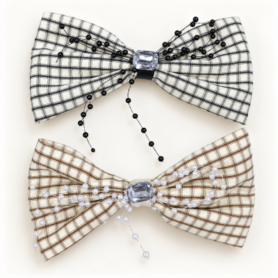 Fashion Alley Bow Hair Pin For Women Pack Of 12 Pc