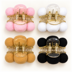 Fashion Alley 7 Cm Hair Claw For Women Pack Of 12 Pc