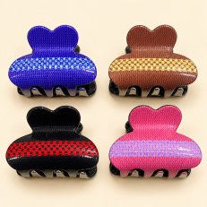Fashion Alley 5 CM Hair Claw For Women Pack Of 12