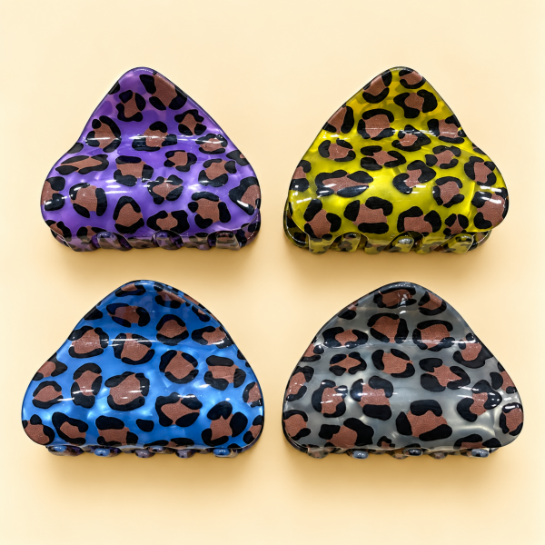 Fashion Alley 5 Cm Hair Claw For Women Pack Of 12 Pc
