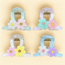 Fashion Alley 8 Cm Hair Claw For Women Pack Of 12 Pc
