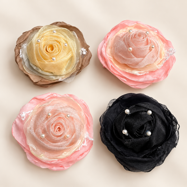 Fashion Alley Bow Design Hair Pin For Women Pack Of 5 Pc