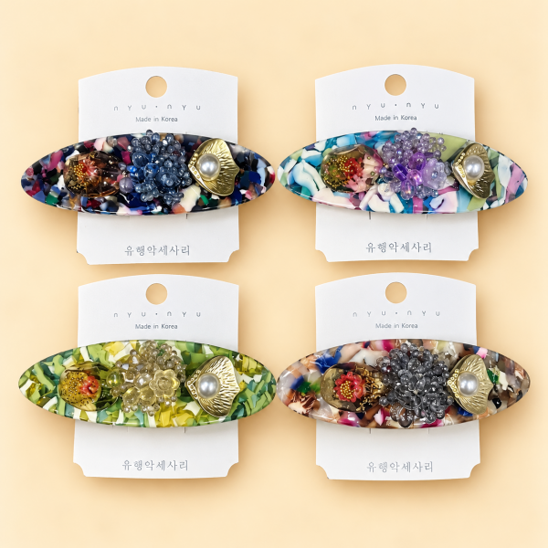 Fashion Alley Back Clip For Women Pack Of 6 Pc 