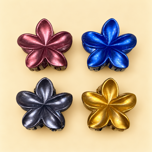 Fashion Alley 4 Cm Hair Claw For Women Pack Of 12 Pc