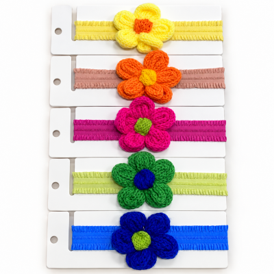 Fashion Alley New Born Baby Hair Band For Kids Pack Of 12 Pc