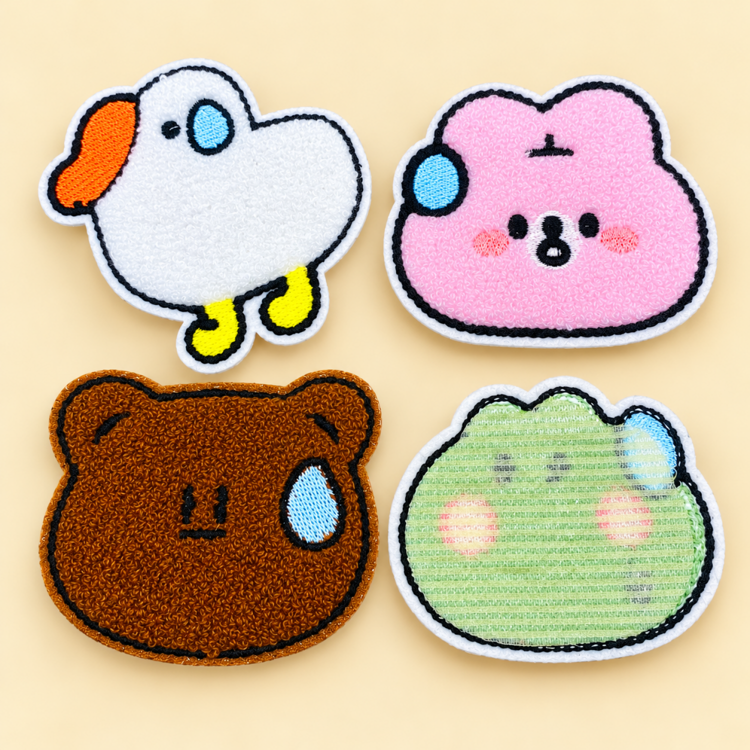 Fashion Alley Cute Kids Velcro Patches For Kids Pack Of 80 Pc
