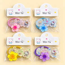 Fashion Alley Hair Pin With Rubber Band For Kids Pack Of 20 Pc