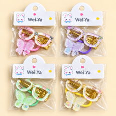 Fashion Alley Hair Pin With Rubber Band For Kids Pack Of 20 Pc