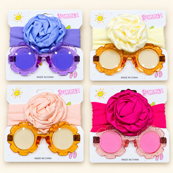 Fashion Alley Sunglasses Gift Set Combo For Kids Pack Of 12 Card