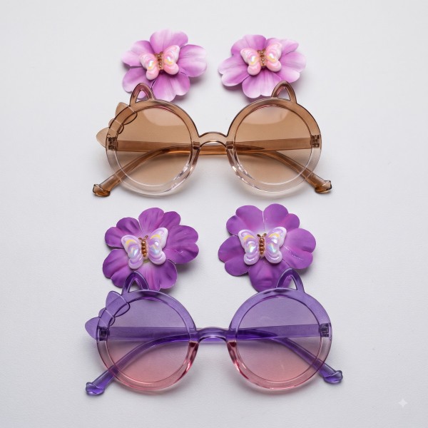 Fashion Alley Hair Pin With Sunglass Gift Combo For Kids Pack Of 12 Card 