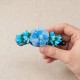 Fashion Alley Flower Design Banana Clip For Women Pack Of 12 Pc