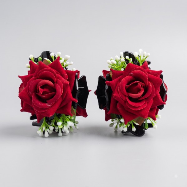 Fashion Alley 8cm Flower Design Hair Pin For Women Pack Of 12 Pc Fashion Alley 8cm Flower Design Hair Pin For Women Pack Of 12 Pc