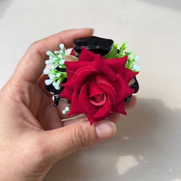 Fashion Alley 8cm Flower Design Hair Pin For Women Pack Of 12 Pc Fashion Alley 8cm Flower Design Hair Pin For Women Pack Of 12 Pc