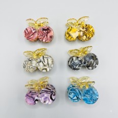 Fashion Alley 4 Cm Hair Claw For Women Pack Of 12 Pc