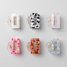 Fashion Alley 4 Cm Hair Claw For Women Pack Of 12 Pc