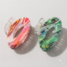 Fashion Alley 4.5 Cm Hair Claw For Women Pack Of 12 Pc