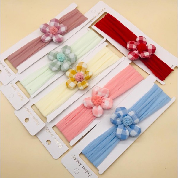 Fashion Alley Random Design Kids Head Band [Pack Of 12]