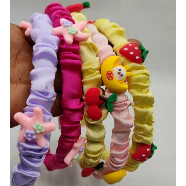 Fashion Alley Assorted Design Kids Hair Band [Pack Of 12 ]