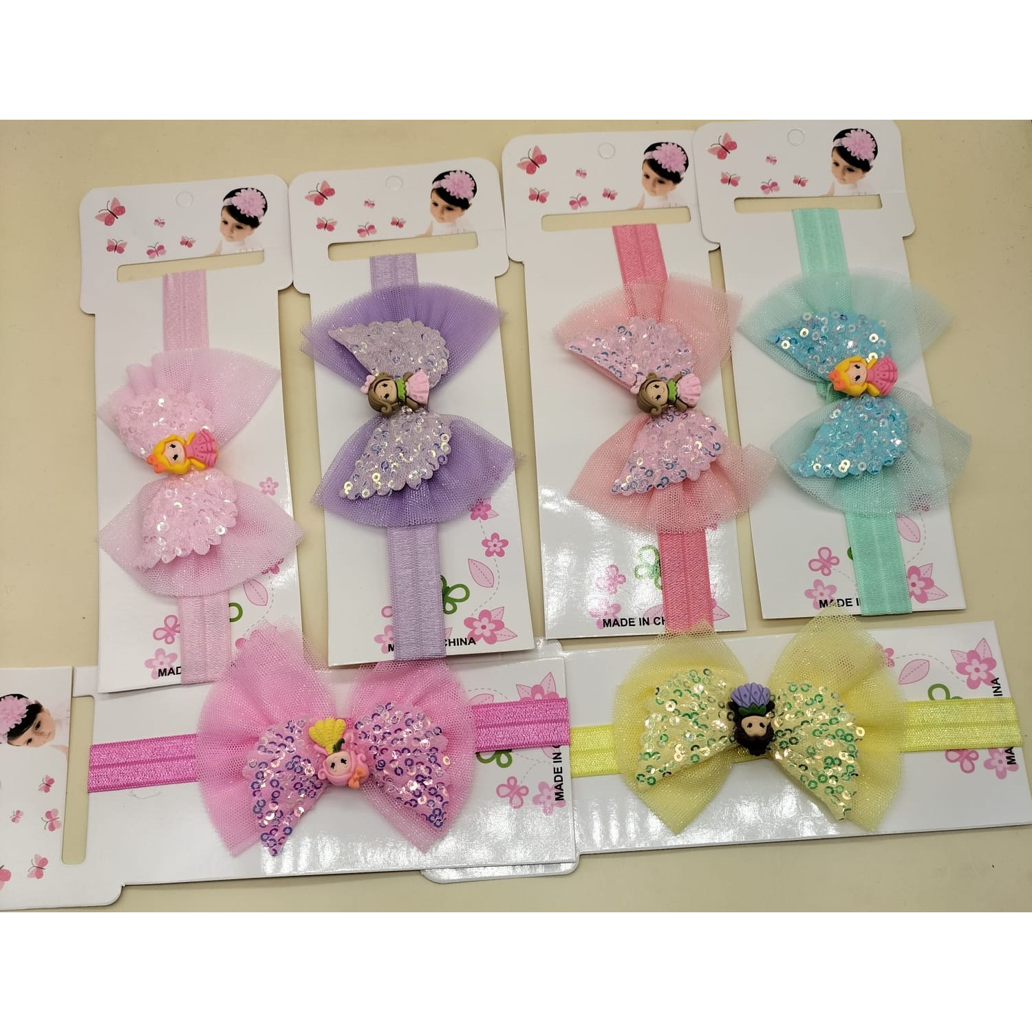 Fashion Alley Random Design Kids Hair Band [Pack Of 12]