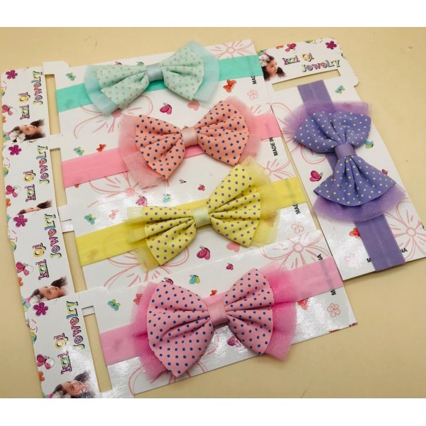 Fashion Alley Random Design Kids Hair Band [Pack Of 12]