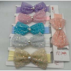 Fashion Alley New Born Baby Head Band [Pack Of 12]