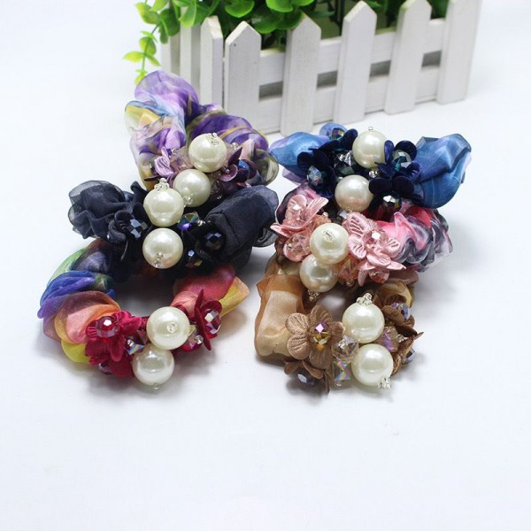 Fashion Alley Hair Scrunchies Rubber Band For Women [Pack Of 20]