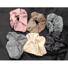 Fashion Alley Hair Scrunchies For Women [Pack Of 12]