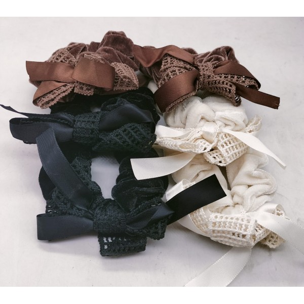 Fashion Alley Scrunchies Rubber Band For Women Pack Of 12