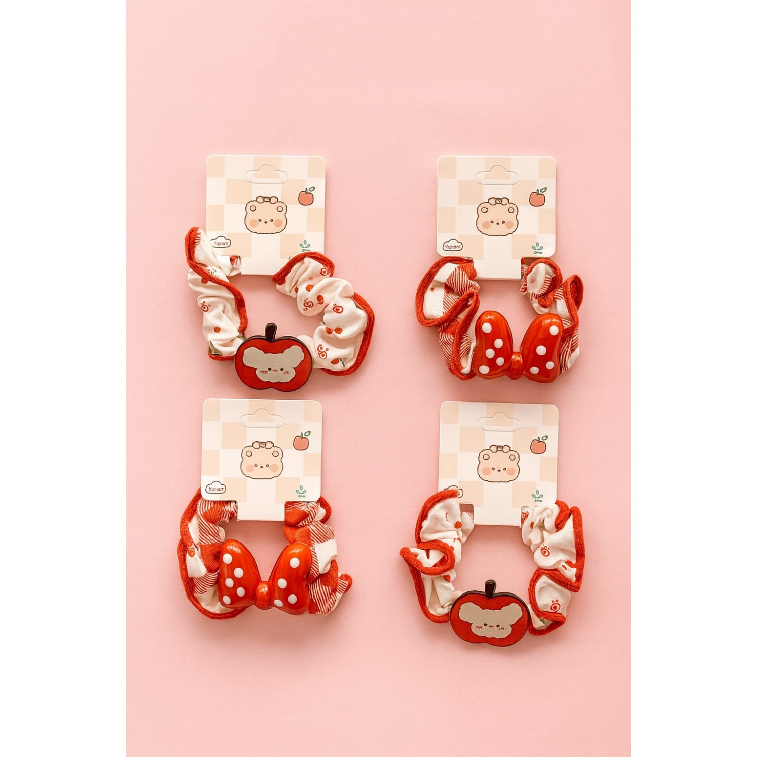 Fashion Alley Hair Scrunchies For Women Pack Of 12 Pc