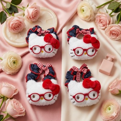 Fashion Alley Hair Scrunchies Rubber Band For Women Pack Of 12