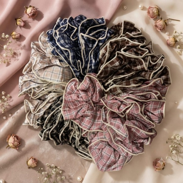 Fashion Alley Hair Scrunchie For Women Pack Of 100 Pc