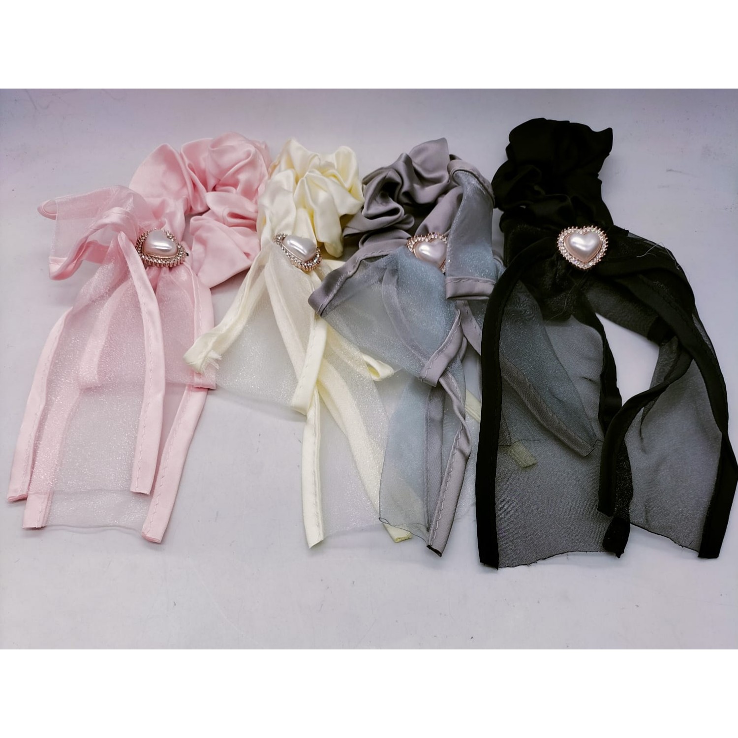 Fashion Alley Hair Scrunchies Rubber Band For Women Pack Of 12 Fashion Alley Hair Scrunchies Rubber Band For Women Pack Of 12