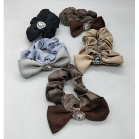 Fashion Alley Hair Scrunchies For Women [Pack Of 12]