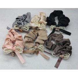 Fashion Alley Hair Scrunchies For Women [Pack Of 12]