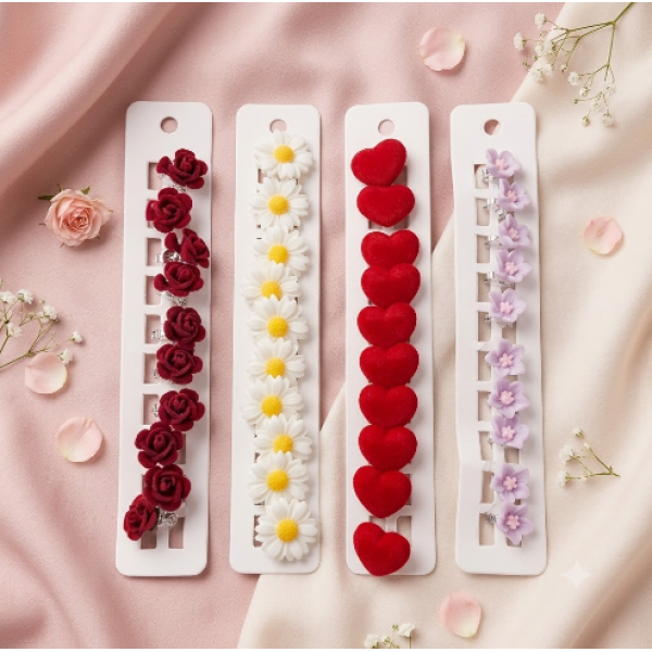 Fashion Alley hair Pins for women pack of 12 card