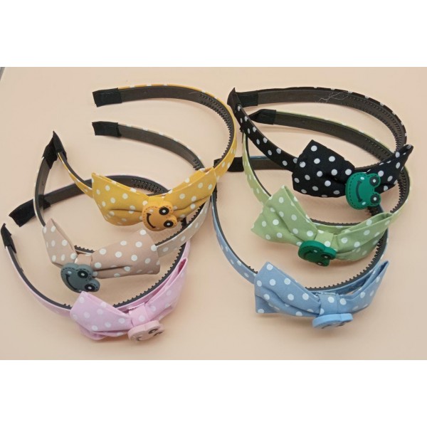 Fashion Alley Random Design Headbands For Babies ( Pack of 12 )