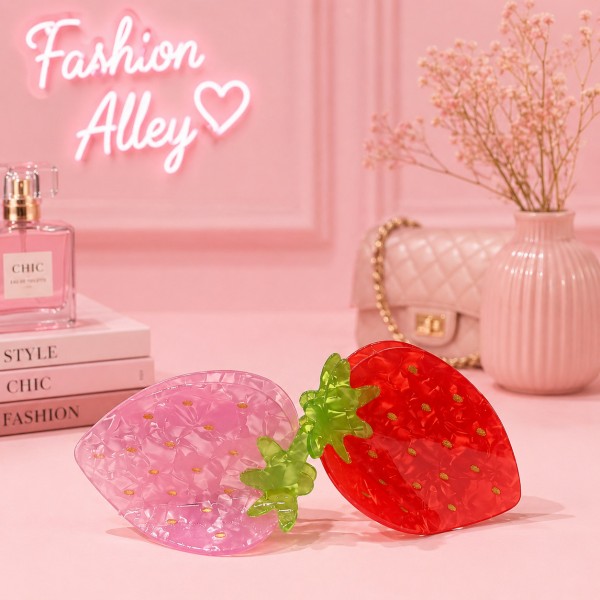 Fashion Alley 8 Cm Hair Claw For Women Pack Of 12 Pc