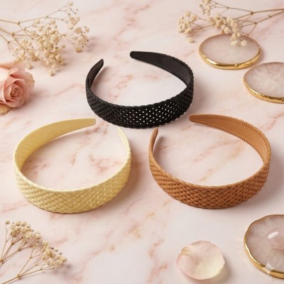 Fashion Alley Matt Hair Band For Women Pack Of 12 Pc