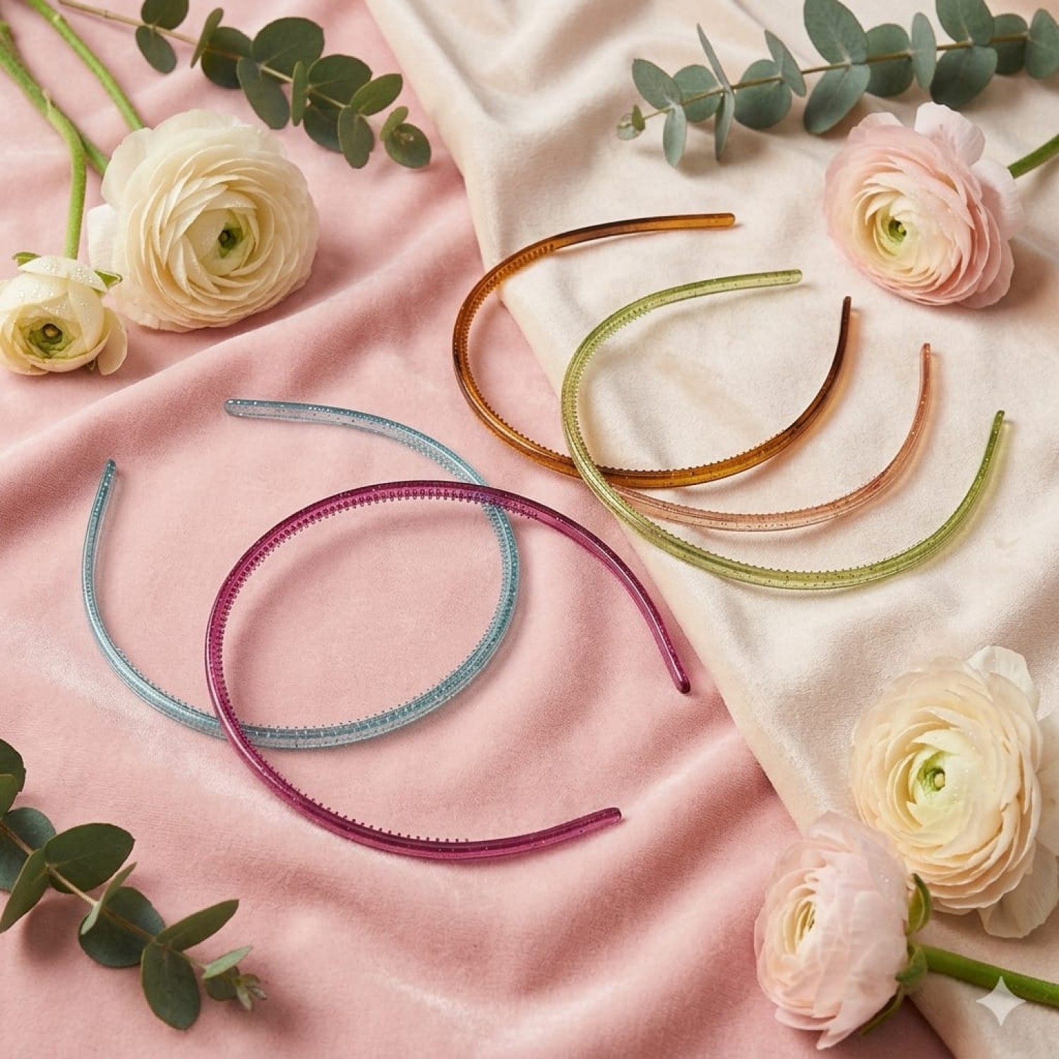 Fashion Alley hair bands for kids pack of 12 Fashion Alley hair bands for kids pack of 12