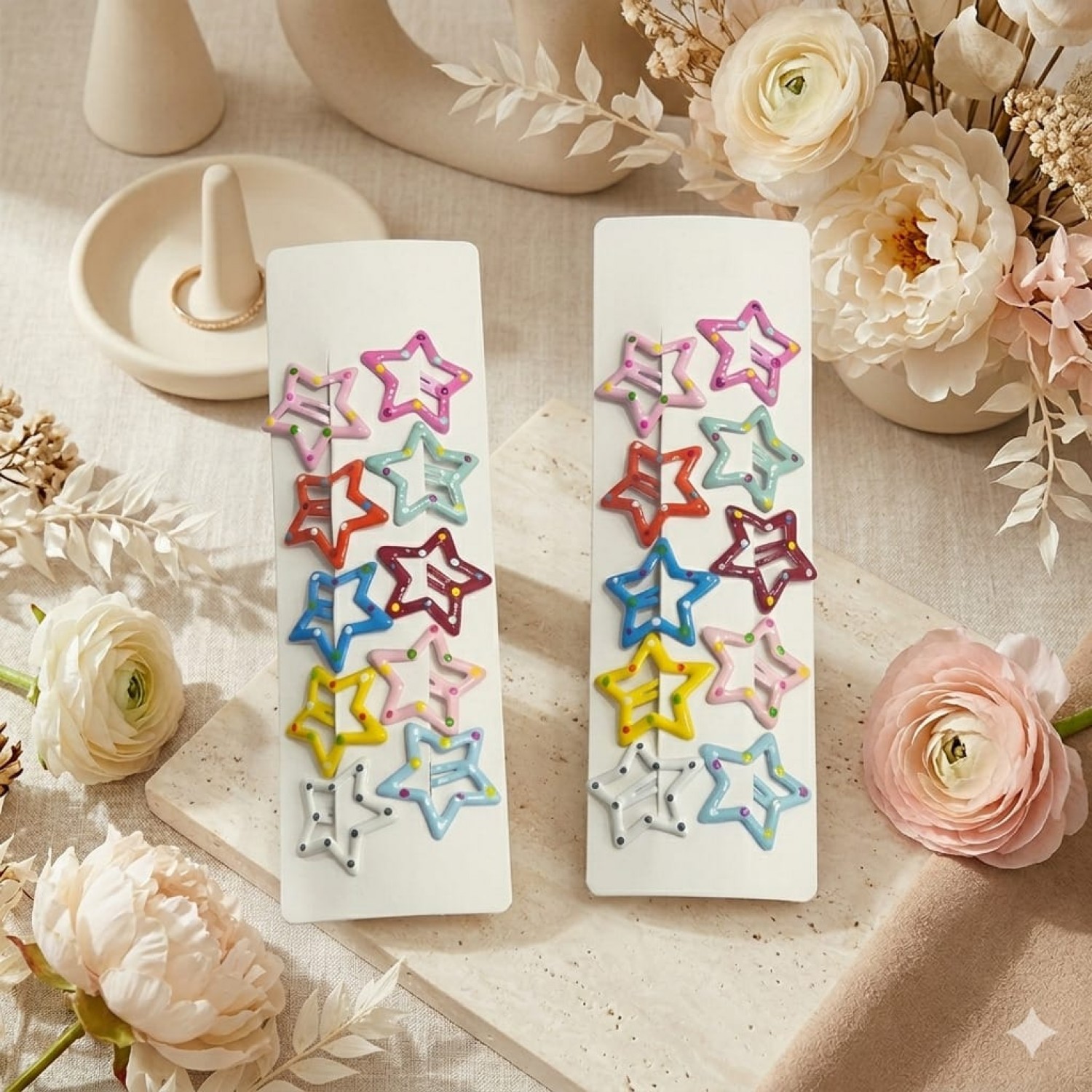 Fashion Alley Hair Pin For Kids Pack Of 12 Card 