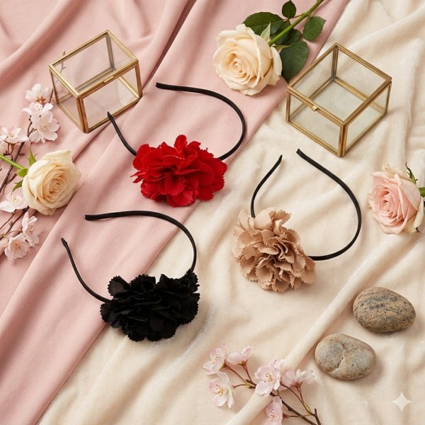 Fashion Alley hair bands for women pack of 12