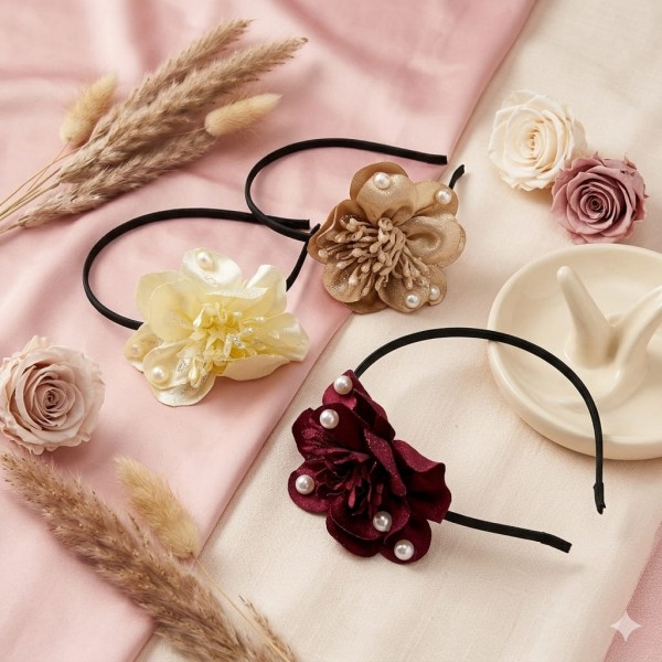 Fashion Alley hair bands for women pack of 12 Fashion Alley hair bands for women pack of 12