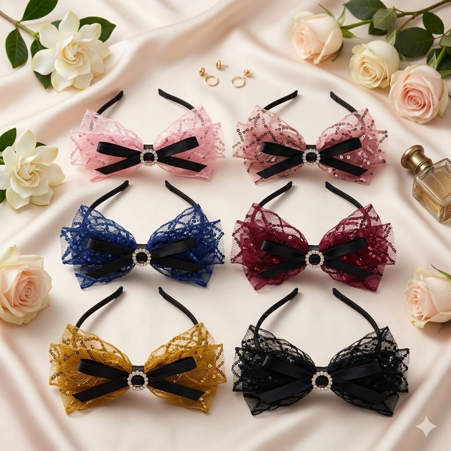 Fashion Alley hair bands for women pack of 12