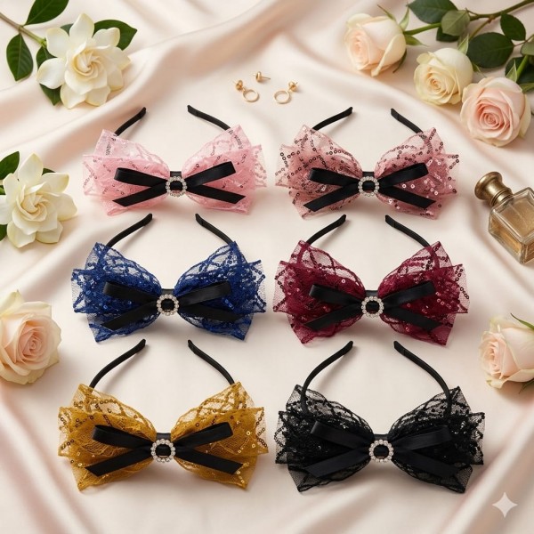 Fashion Alley hair bands for women pack of 12