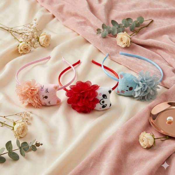 Fashion Alley hair bands for women pack of 12 Fashion Alley hair bands for women pack of 12