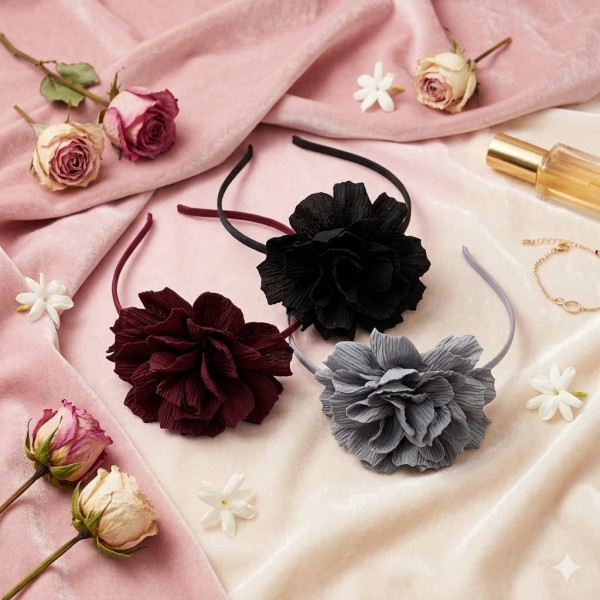 Fashion Alley hair bands for women pack of 12