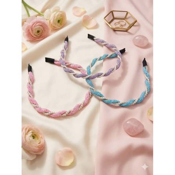 Fashion Alley hair bands for women pack of 12 Fashion Alley hair bands for women pack of 12